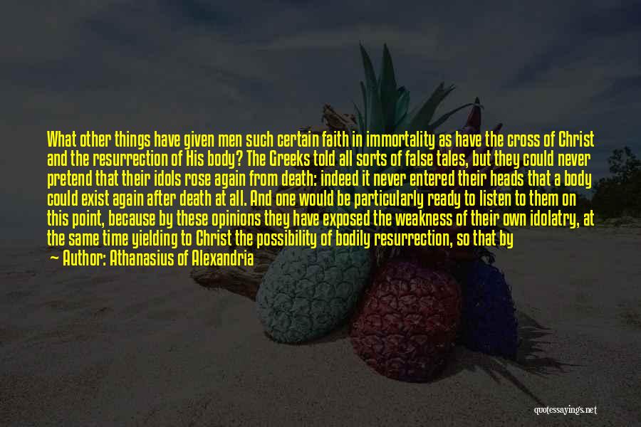 Time After Death Quotes By Athanasius Of Alexandria