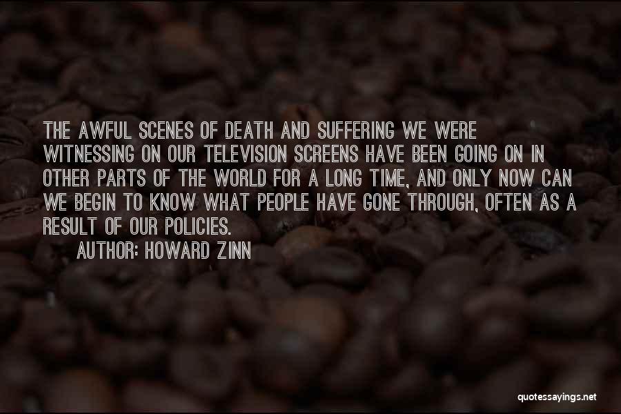 Time And Death Quotes By Howard Zinn