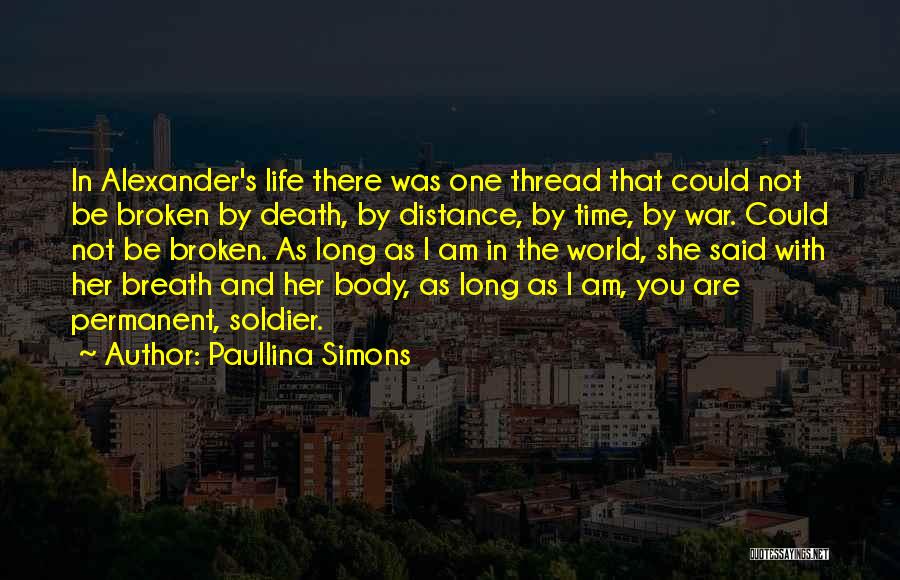 Time And Long Distance Quotes By Paullina Simons