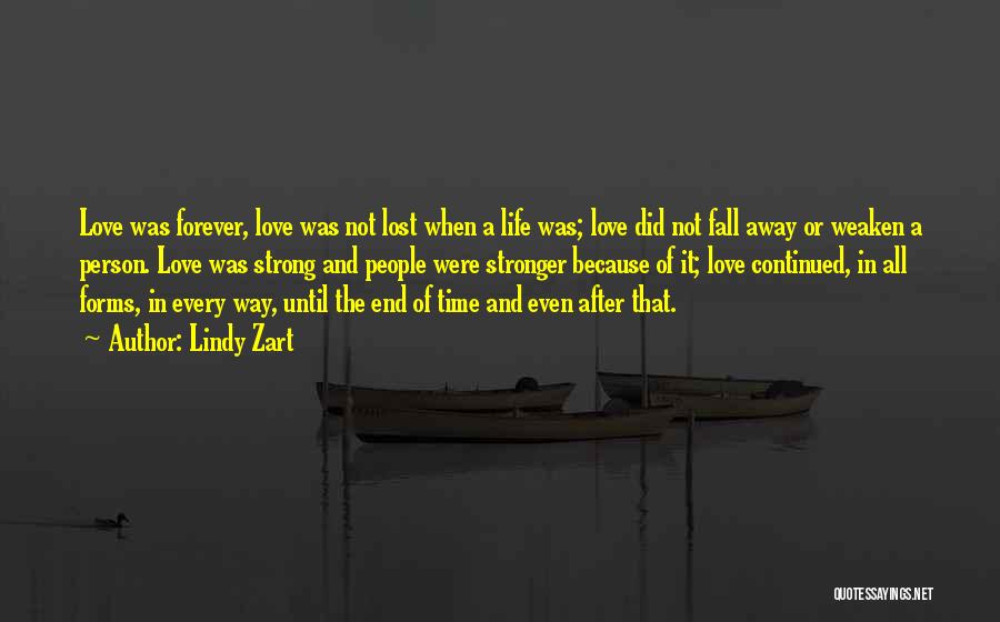 Time And Lost Love Quotes By Lindy Zart