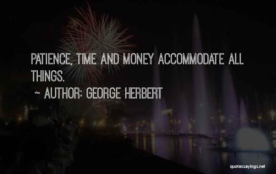 Time And Money Quotes By George Herbert