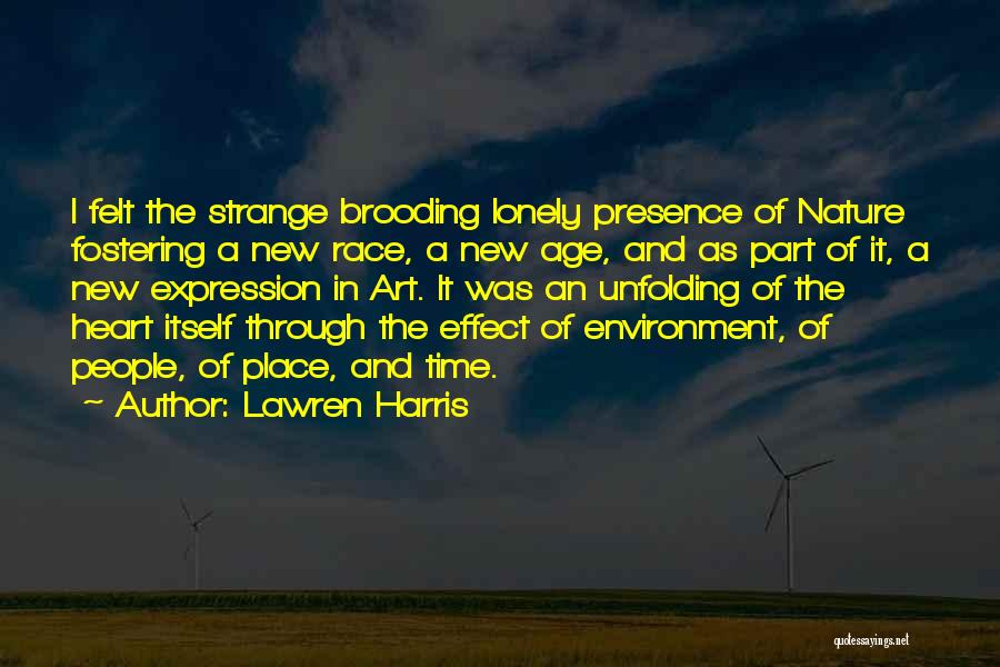 Time And Nature Quotes By Lawren Harris