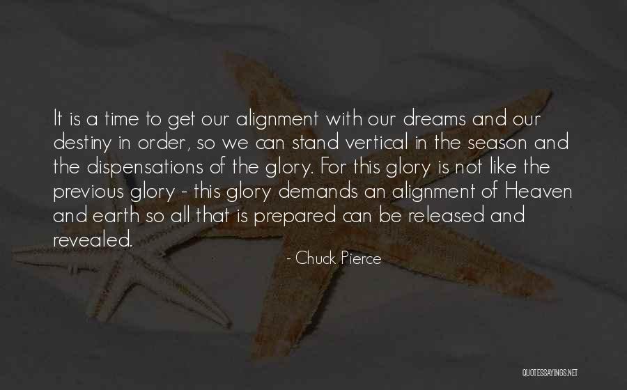 Time And Season Quotes By Chuck Pierce Time And Season Quotes By Chuck Pierce