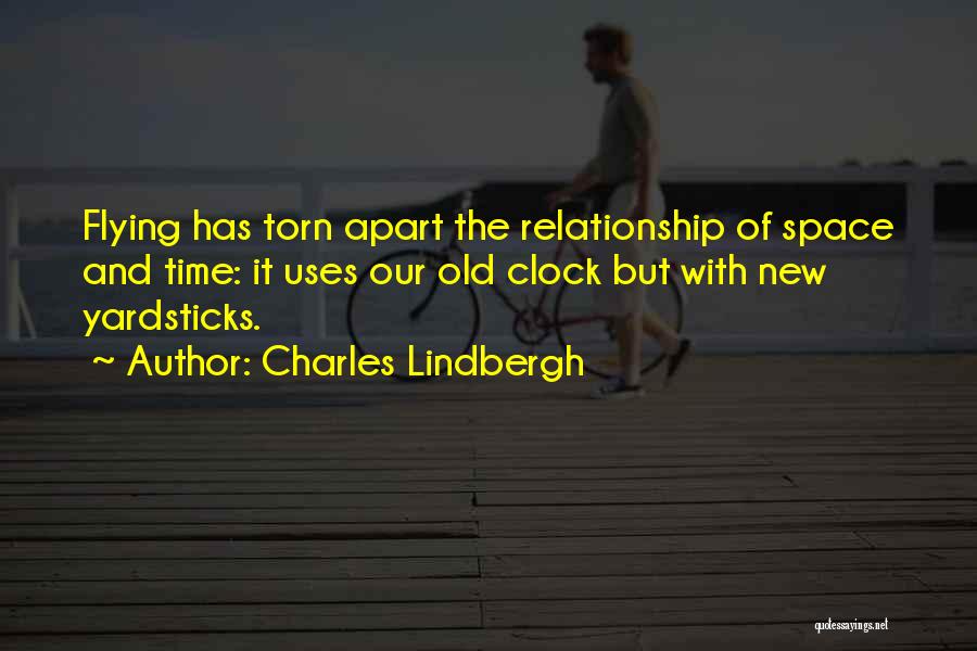 Time And Space Relationship Quotes By Charles Lindbergh