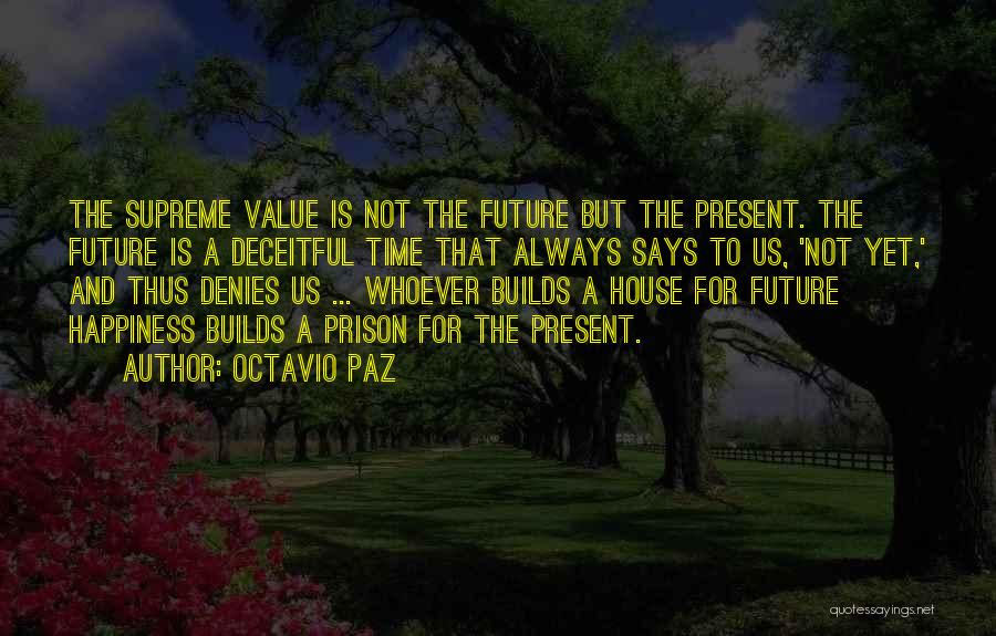 Time And The Present Quotes By Octavio Paz