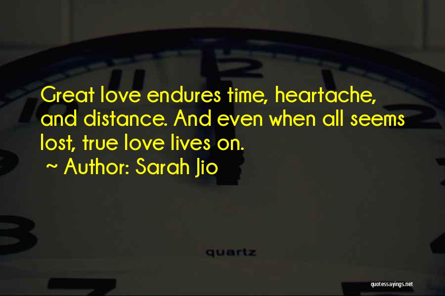 Time And True Love Quotes By Sarah Jio