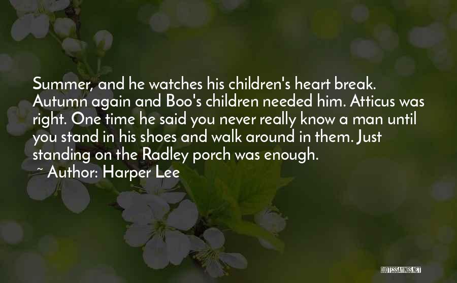 Time And Watches Quotes By Harper Lee