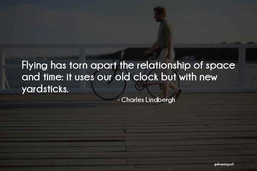 Time Apart In Relationship Quotes By Charles Lindbergh