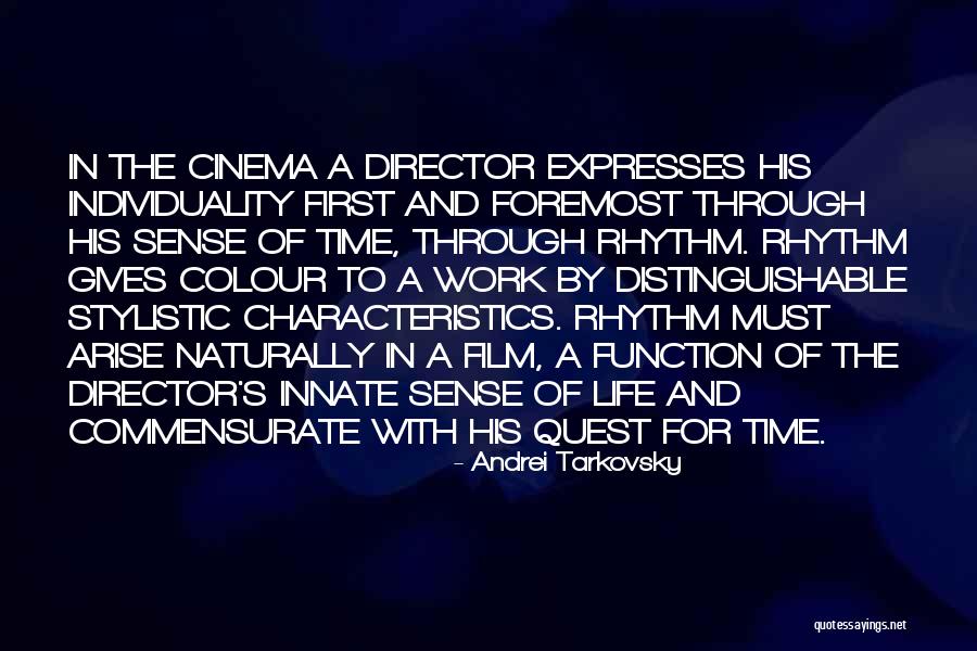 Time Art Quotes By Andrei Tarkovsky Time Art Quotes By Andrei Tarkovsky