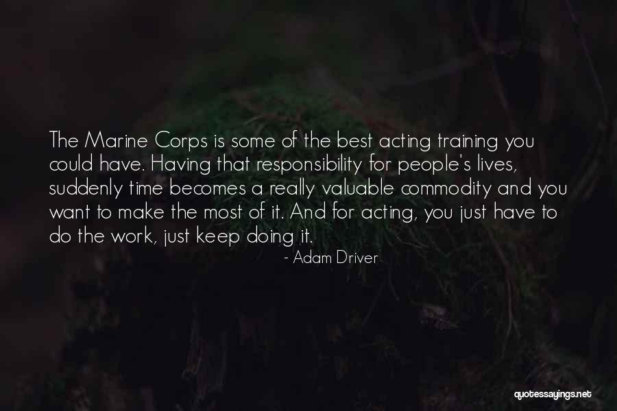 Time As A Commodity Quotes By Adam Driver Time As A Commodity Quotes By Adam Driver