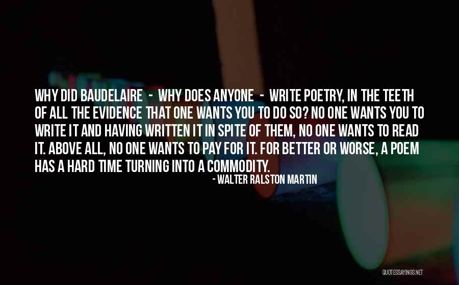 Time As A Commodity Quotes By Walter Ralston Martin Time As A Commodity Quotes By Walter Ralston Martin