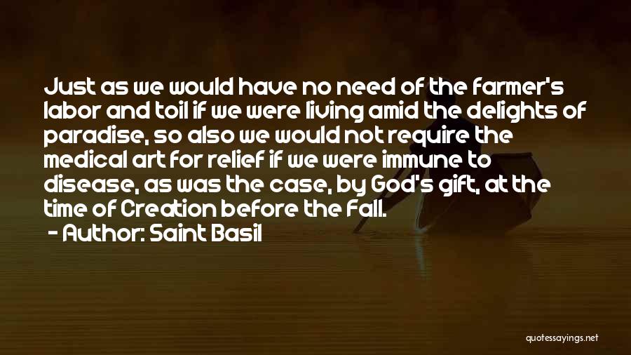 Time As Gift Quotes By Saint Basil