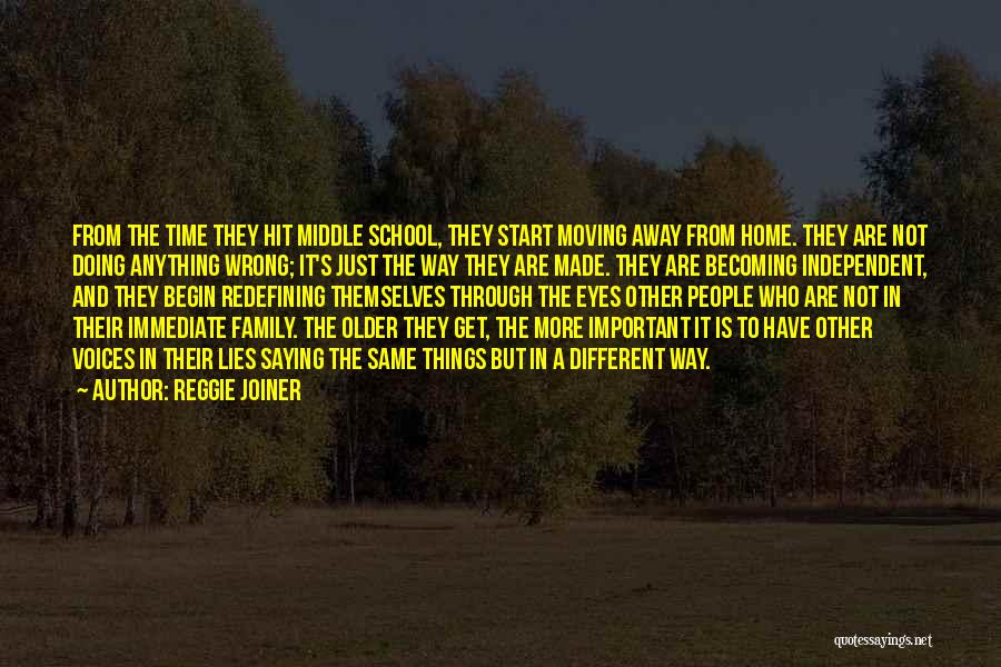 Time Away From Home Quotes By Reggie Joiner