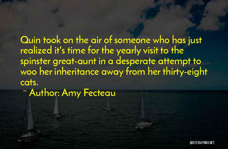 Time Away From Someone Quotes By Amy Fecteau
