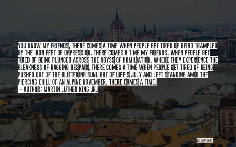 Time Being Friends Quotes By Martin Luther King Jr.