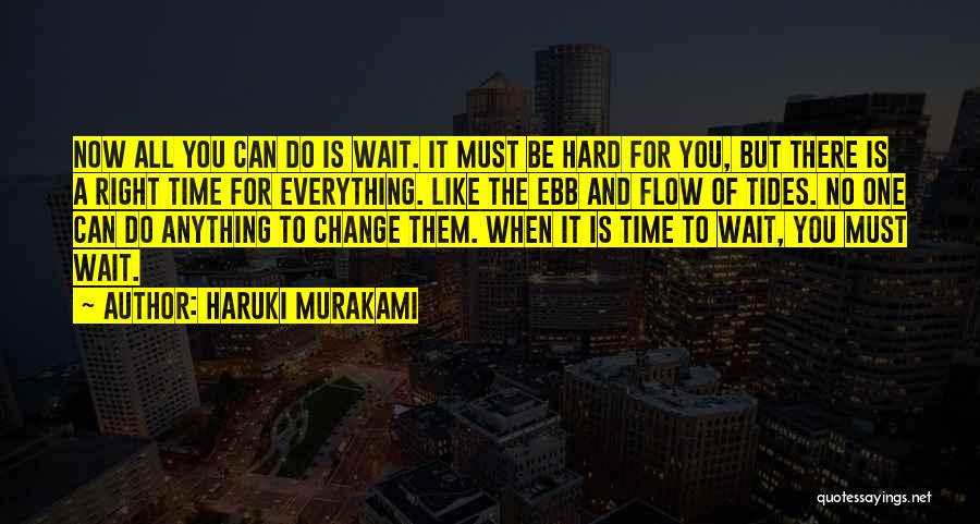 Time Can Change Anything Quotes By Haruki Murakami