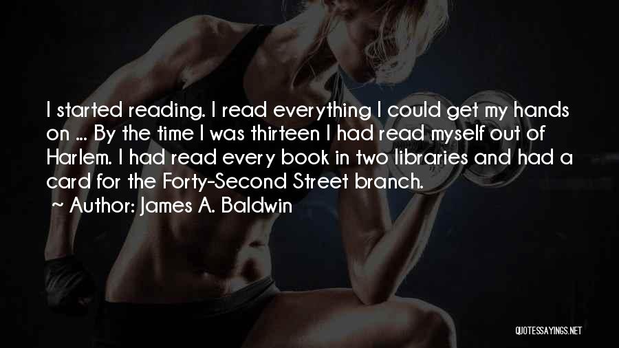 Time Card Quotes By James A. Baldwin