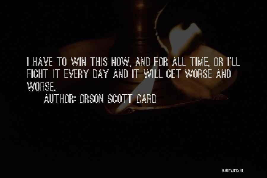 Time Card Quotes By Orson Scott Card