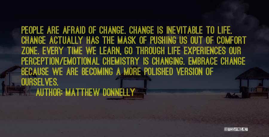 Time Changing Us Quotes By Matthew Donnelly