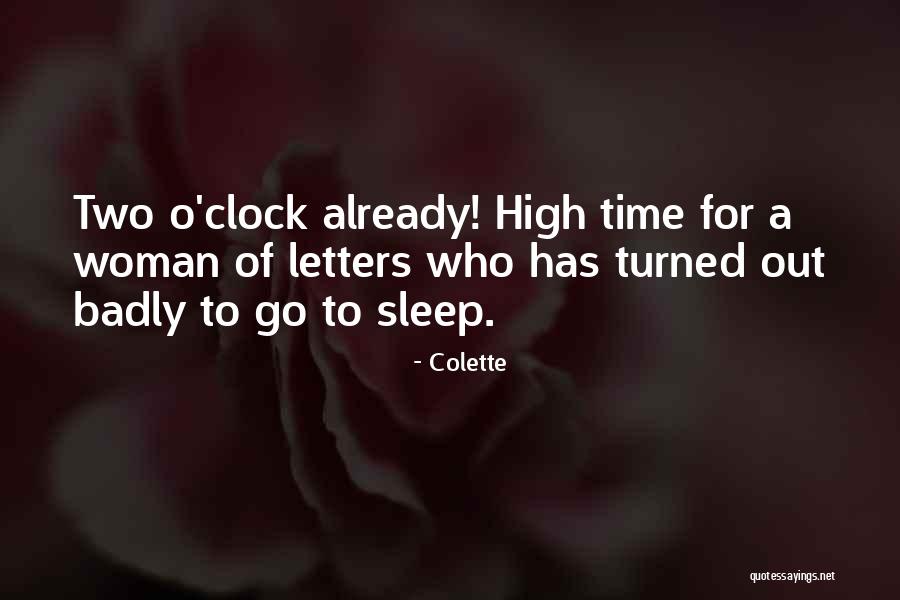 Time Clock Quotes By Colette