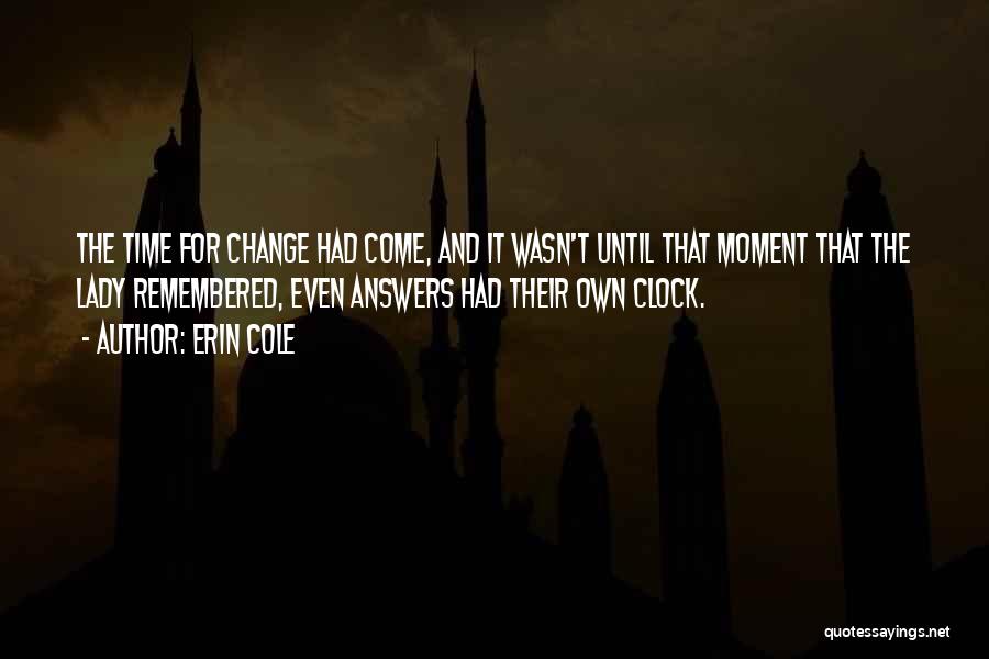 Time Clock Quotes By Erin Cole