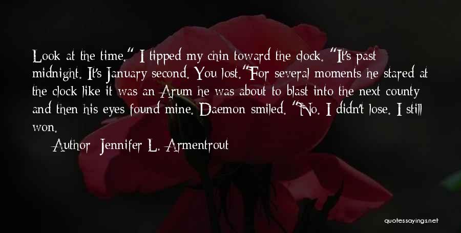 Time Clock Quotes By Jennifer L. Armentrout