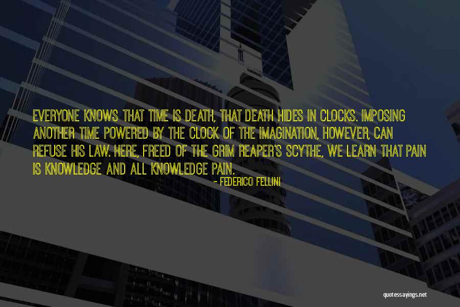 Time Clocks Death Quotes By Federico Fellini Time Clocks Death Quotes By Federico Fellini