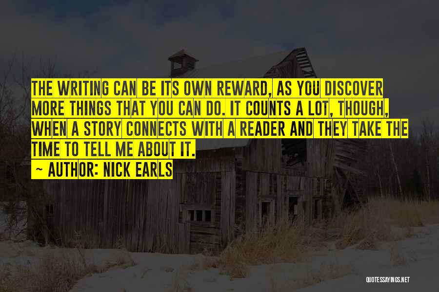 Time Counts Quotes By Nick Earls