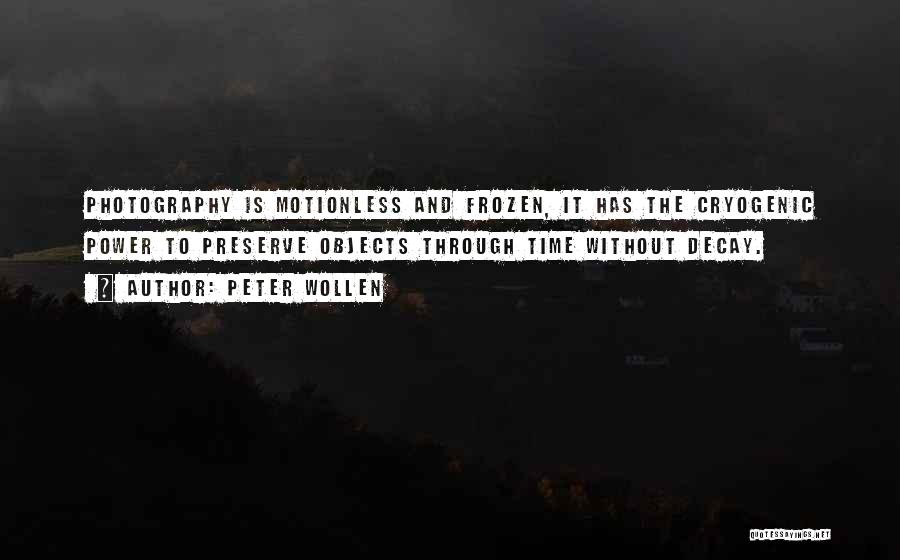Time Decay Quotes By Peter Wollen