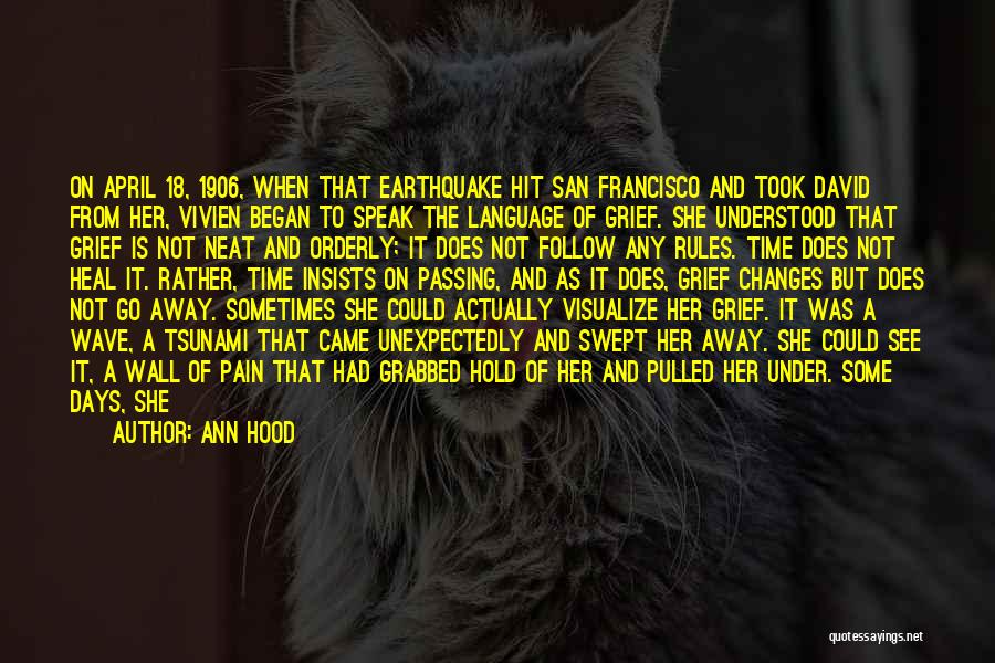 Time Does Not Heal Quotes By Ann Hood