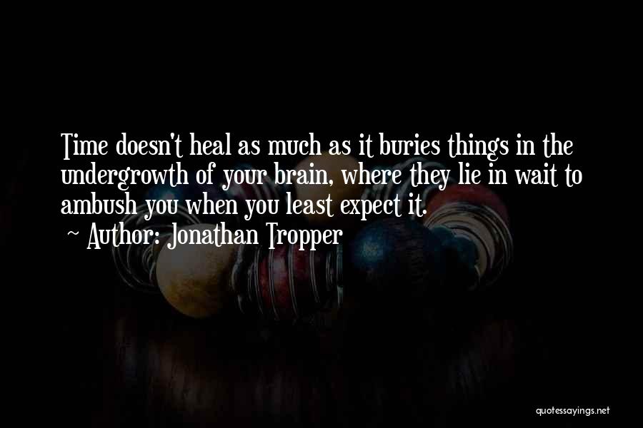 Time Doesn't Heal Quotes By Jonathan Tropper