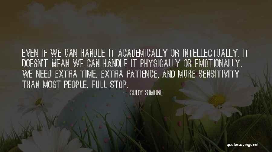 Time Doesn't Stop Quotes By Rudy Simone