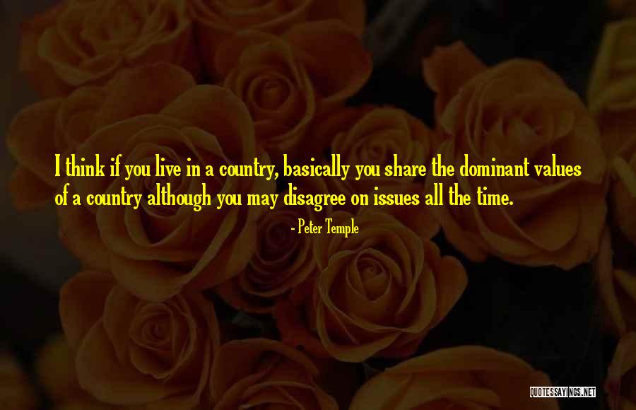 Time Dominant Quotes By Peter Temple Time Dominant Quotes By Peter Temple