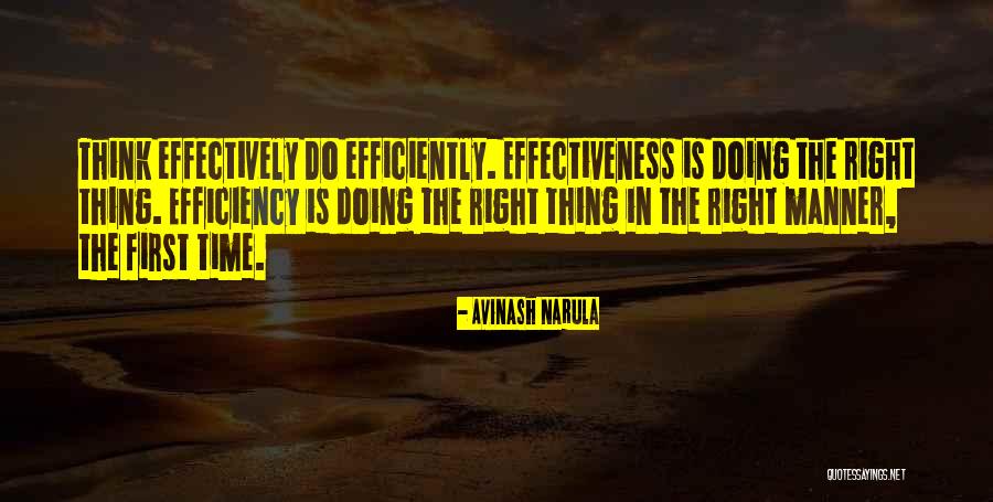 Time Efficiency Quotes By Avinash Narula Time Efficiency Quotes By Avinash Narula