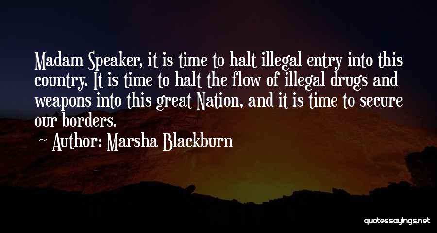 Time Entry Quotes By Marsha Blackburn