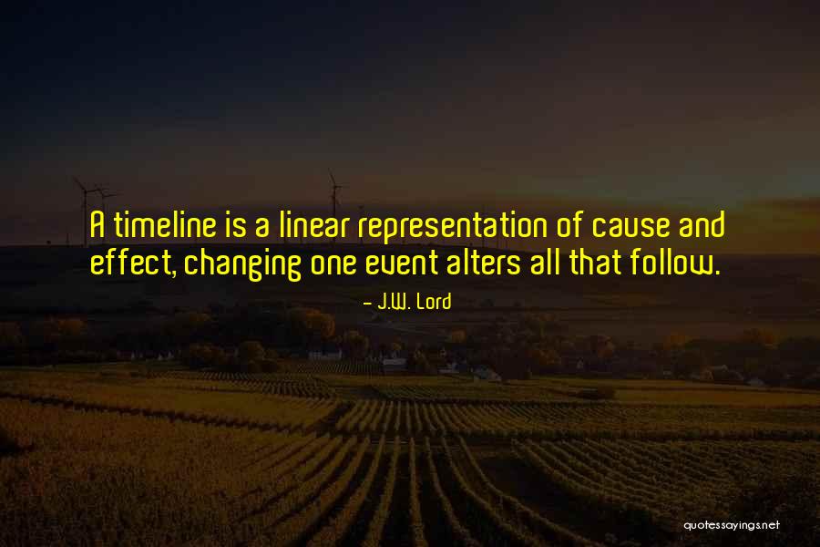 Time Event Quotes By J.W. Lord Time Event Quotes By J.W. Lord