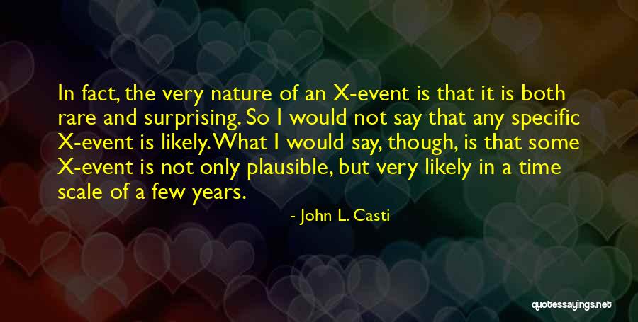Time Event Quotes By John L. Casti Time Event Quotes By John L. Casti