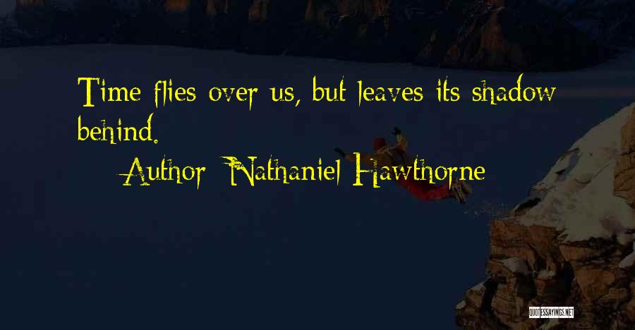 Time Flies Quotes By Nathaniel Hawthorne