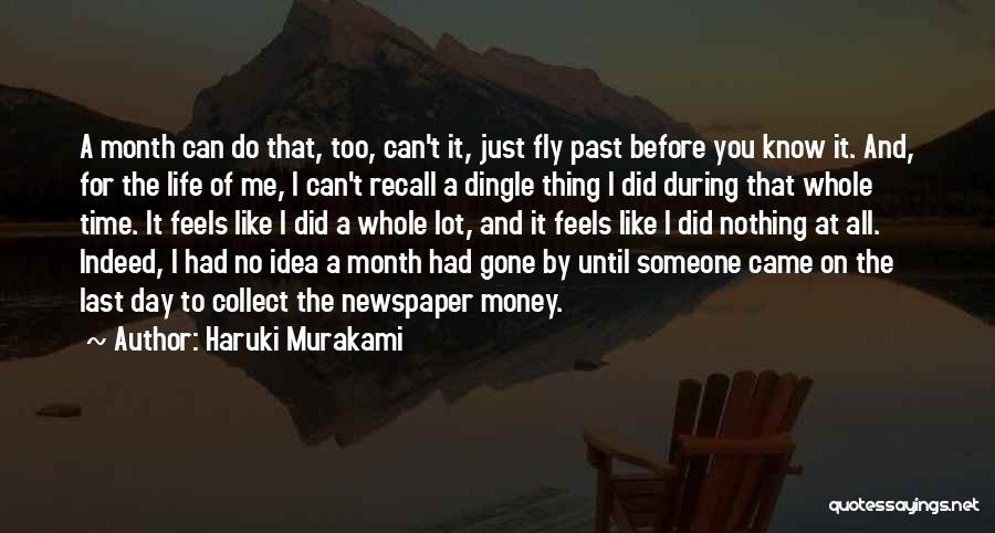 Time Fly By Quotes By Haruki Murakami