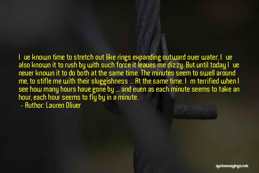 Time Fly By Quotes By Lauren Oliver