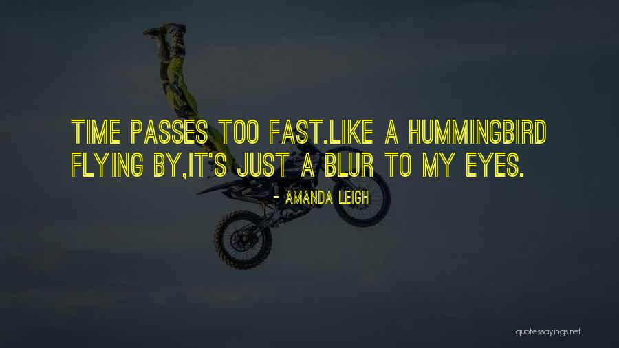 Time Flying By So Fast Quotes By Amanda Leigh Time Flying By So Fast Quotes By Amanda Leigh
