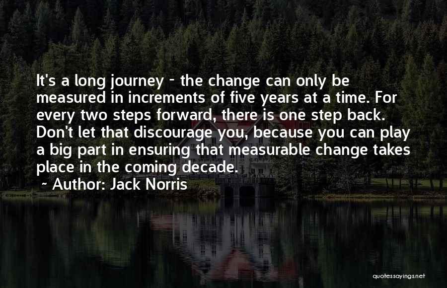 Time For A Big Change Quotes By Jack Norris