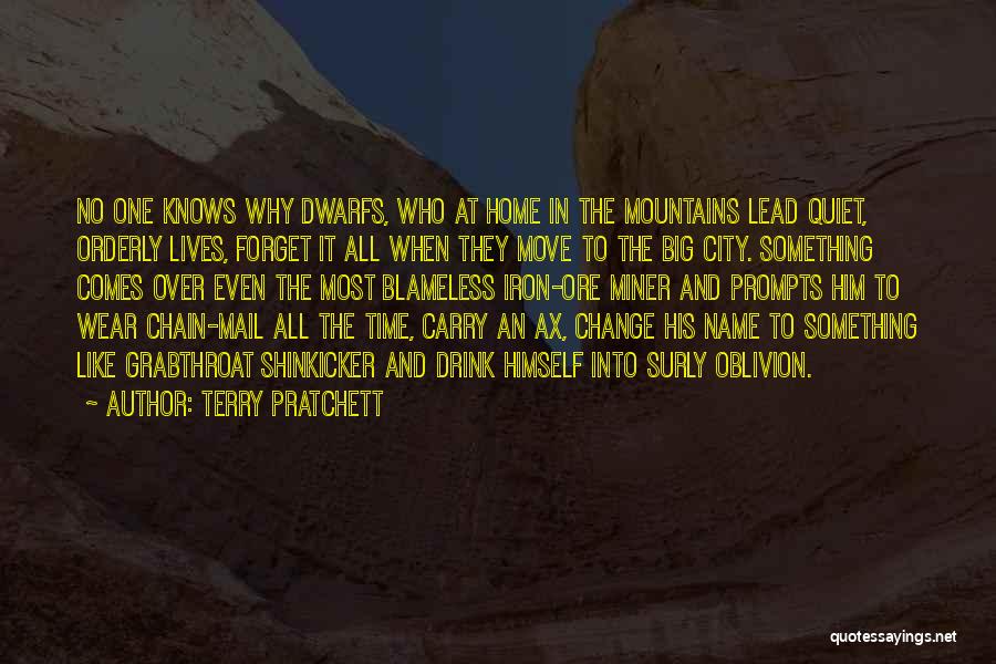 Time For A Big Change Quotes By Terry Pratchett
