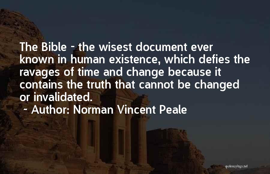 Time For Change Christian Quotes By Norman Vincent Peale
