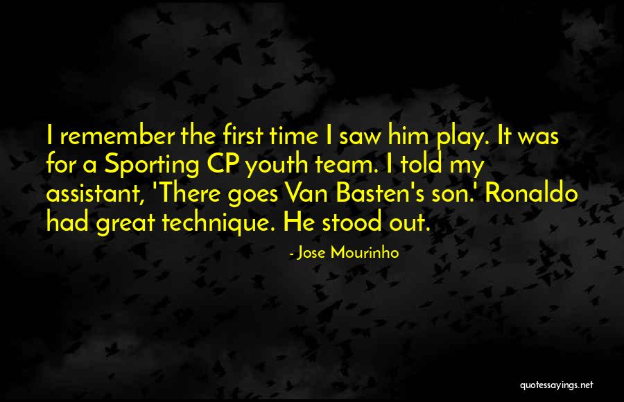 Time For My Son Quotes By Jose Mourinho Time For My Son Quotes By Jose Mourinho