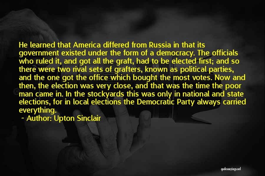 Time For Party Quotes By Upton Sinclair