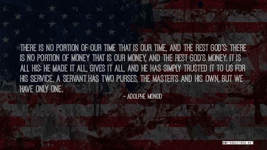 Time For Rest Quotes By Adolphe Monod