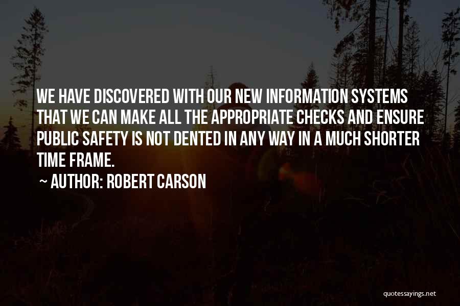 Time Frame Quotes By Robert Carson