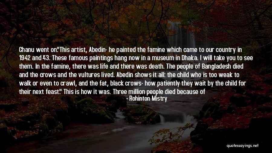 Time From Famous People Quotes By Rohinton Mistry Time From Famous People Quotes By Rohinton Mistry