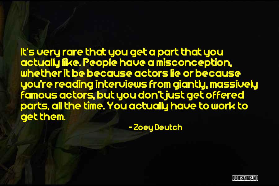 Time From Famous People Quotes By Zoey Deutch Time From Famous People Quotes By Zoey Deutch